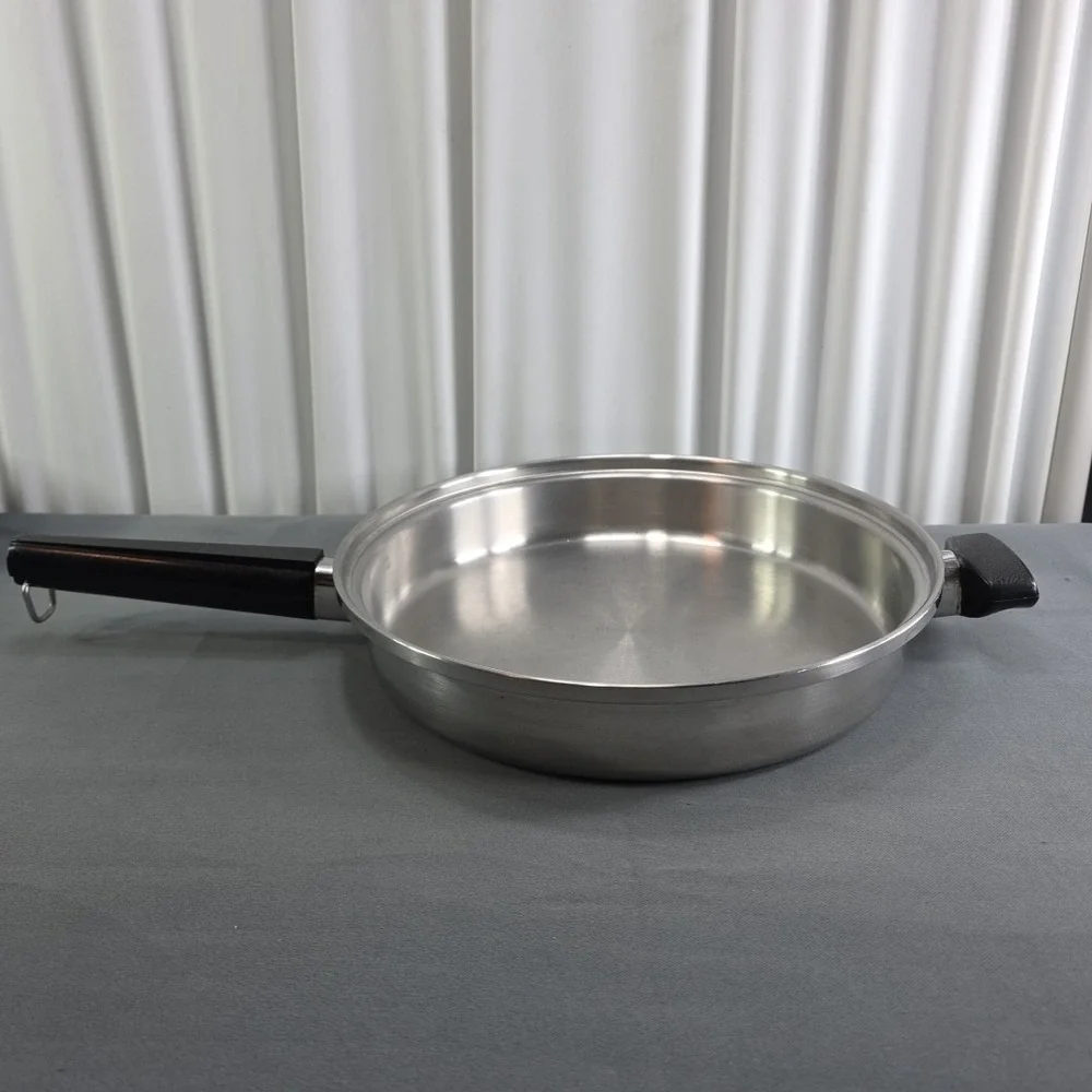 Vintage Stainless Steel Skillet Pan 11